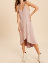Load image into Gallery viewer, Morgan Cross Back Midi Dress