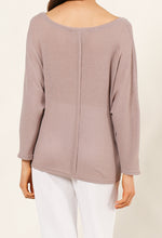 Load image into Gallery viewer, Carmen Light Knit Tee - Lavender