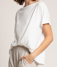 Load image into Gallery viewer, Bella Boatneck Basic Tee - Off White