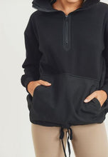 Load image into Gallery viewer, Lucy Half-Zip Drawstring Pullover