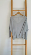 Load image into Gallery viewer, Carmen Light Knit Tee - Mist Blue