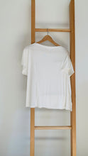 Load image into Gallery viewer, Bella Boatneck Basic Tee - Off White