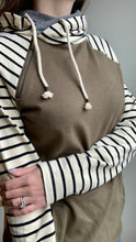 Load image into Gallery viewer, DoubleHood Sweatshirt - Olive You Forever