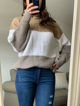 Load image into Gallery viewer, Farrah Knit Turtleneck Sweater