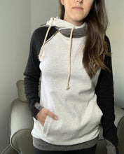 Load image into Gallery viewer, DoubleHood Sweatshirt - Monochrome