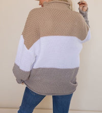 Load image into Gallery viewer, Farrah Knit Turtleneck Sweater
