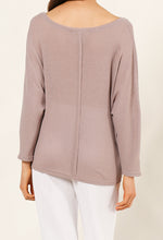 Load image into Gallery viewer, Carmen Light Knit Tee - Lavender
