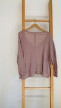 Load image into Gallery viewer, Carmen Light Knit Tee - Lavender
