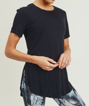Load image into Gallery viewer, Callie Athleisure Top - Black
