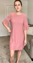 Load image into Gallery viewer, Gemma Scalloped Sleeve Dress
